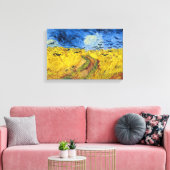 Toile Vincent van Gogh - Champ de blé avec corbeaux (Insitu(Salon))
