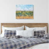 Toile Vincent van Gogh - Champ de blé avec une lark (Insitu(Chambre))
