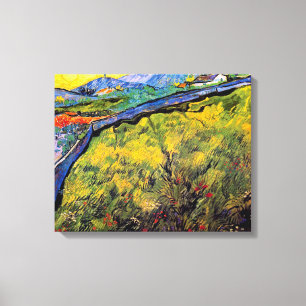 Toile Vincent Van Gogh - Champ de blé de printemps