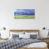 Toile Vincent van Gogh | Champs de roues sous Thunderclo (Insitu(Chambre))