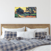 Toile Vincent Van Gogh - Château D'Auvers Au Coucher Du (Insitu(Chambre))