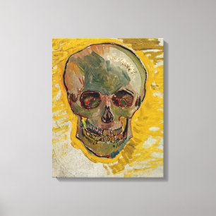 Toile Vincent van Gogh - Crâne 1887 #2