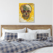 Toile Vincent van Gogh - Crâne 1887 #2 (Insitu(Chambre))