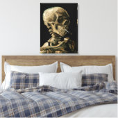 Toile Vincent van Gogh - Crâne avec cigarette brûlante (Insitu(Chambre))