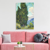 Toile Vincent van Gogh - Cyprès (Insitu(Salon))