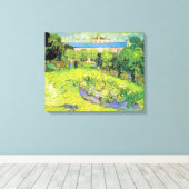 Toile Vincent van Gogh Daubigny's Garden (Insitu (Plancher de Bois))