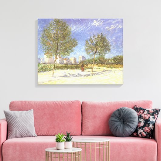 Toile Vincent van Gogh - En périphérie de Paris (Insitu(Salon))
