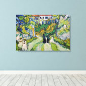 Toile Vincent van Gogh - Escalier à Auvers (Insitu (Plancher de Bois))