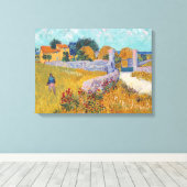 Toile Vincent van Gogh - Ferme en Provence (Insitu (Plancher de Bois))