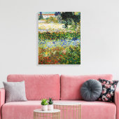 Toile Vincent van Gogh - Flower Garden (Insitu(Salon))
