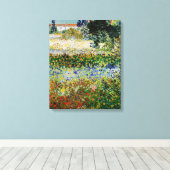 Toile Vincent van Gogh - Flower Garden (Insitu (Plancher de Bois))
