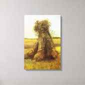 Toile Vincent van Gogh - Gerbes de blé (Recto)