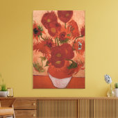 Toile vincent van gogh impressionniste tournesol fine ar (Insitu(Salon))