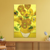 Toile vincent van gogh impressionniste tournesol fine ar (Insitu(Salon))