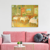 Toile Vincent van Gogh - Intérieur d'un restaurant (Insitu(Salon))