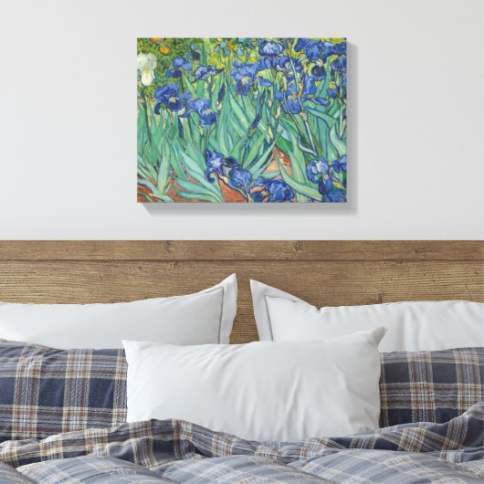 Toile Vincent van Gogh - Irises (Insitu(Chambre))