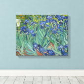 Toile Vincent van Gogh - Irises (Insitu (Plancher de Bois))