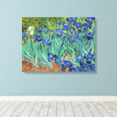 Toile Vincent Van Gogh - Irises (Insitu (Plancher de Bois))