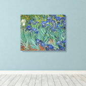 Toile Vincent van Gogh - Irises (Insitu (Plancher de Bois))