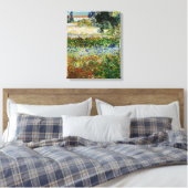 Toile Vincent van Gogh - Jardin en fleurs (Insitu(Chambre))