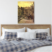 Toile Vincent van Gogh, Jardins de vieilles maisons, Anv (Insitu(Chambre))