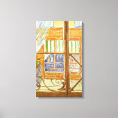 Toile Vincent van Gogh - La devanture d'une boucherie (Recto)