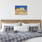 Toile Vincent van Gogh - La Maison Jaune / La Rue (Insitu(Chambre))