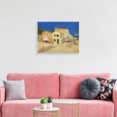 Toile Vincent van Gogh - La Maison Jaune / La Rue (Insitu(Salon))