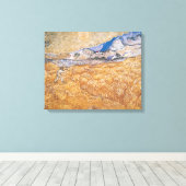 Toile Vincent van Gogh | La Moissonneuse (Insitu (Plancher de Bois))