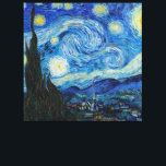 Toile Vincent Van Gogh La Nuit étoilée<br><div class="desc">Vincent Van Gogh's The Starry Night Detail</div>