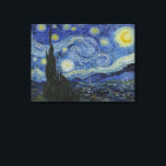 Toile Vincent Van Gogh, La Nuit étoilée<br><div class="desc">Vincent Van Gogh - La Nuit étoilée,  1889.</div>