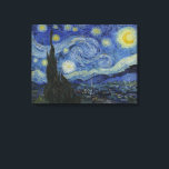 Toile Vincent Van Gogh, La Nuit étoilée<br><div class="desc">Vincent Van Gogh - La Nuit étoilée, 1889.</div>
