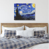 Toile Vincent Van Gogh - La nuit étoilée (Insitu(Chambre))