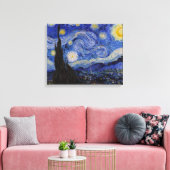 Toile Vincent Van Gogh - La nuit étoilée (Insitu(Salon))
