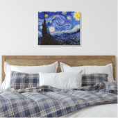 Toile Vincent Van Gogh - La nuit étoilée (Insitu(Chambre))