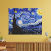 Toile Vincent Van Gogh - La nuit étoilée (Insitu(Salon))