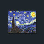 Toile Vincent Van Gogh - La Nuit étoilée Extra Large<br><div class="desc">Vincent Van Gogh's The Starry Night. Huile sur toile de 1889, Starry Night a été peint tandis que Van Gogh était dans l'asile à Saint-Rémy, France, et est considéré comme l'un de ses plus grands chefs-d'oeuvre. Même s'il s'agit d'une scène nocturne, elle a été peinte pendant la journée et représente...</div>