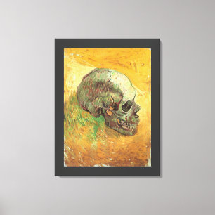 Toile Vincent van Gogh - La vie morte avec le crâne