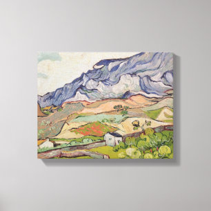 Toile Vincent van Gogh l'Alpilles, 1890