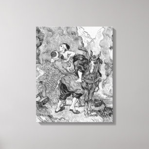 Toile Vincent van Gogh le bon Samaritain