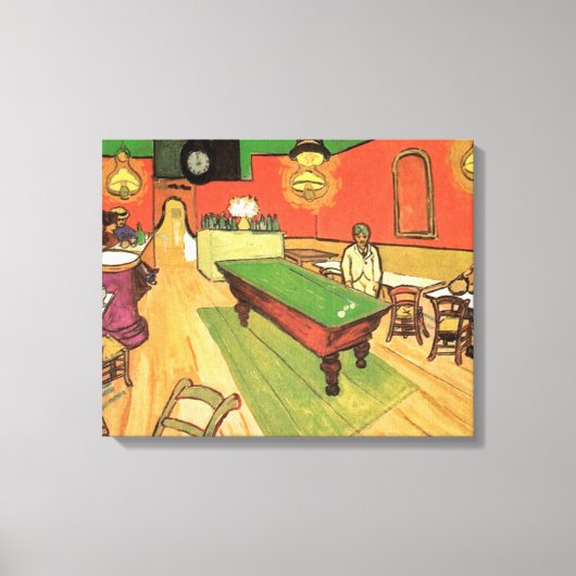 Toile Vincent Van Gogh - Le Café de nuit à Arles (Recto)