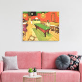 Toile Vincent Van Gogh - Le Café de nuit à Arles (Insitu(Salon))