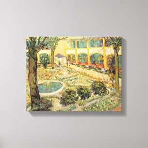 Toile Vincent van Gogh   le jardin d'asile chez Arles