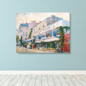 Toile Vincent van Gogh - Le Restaurant de la Sirene (Insitu (Plancher de Bois))