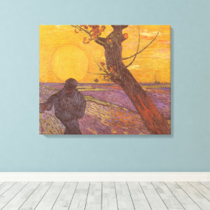 Toile Vincent van Gogh - Le Semeur