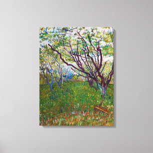 Toile Vincent van Gogh - Le verger en fleurs