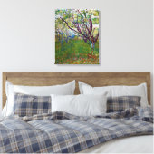 Toile Vincent van Gogh - Le verger en fleurs (Insitu(Chambre))