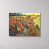 Toile Vincent van Gogh - Le vignoble rouge (Recto)