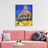 Toile Vincent van Gogh - L'église d'Auvers (Insitu(Salon))