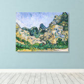 Toile Vincent van Gogh | Les Alpilles, 1889 (Insitu (Plancher de Bois))